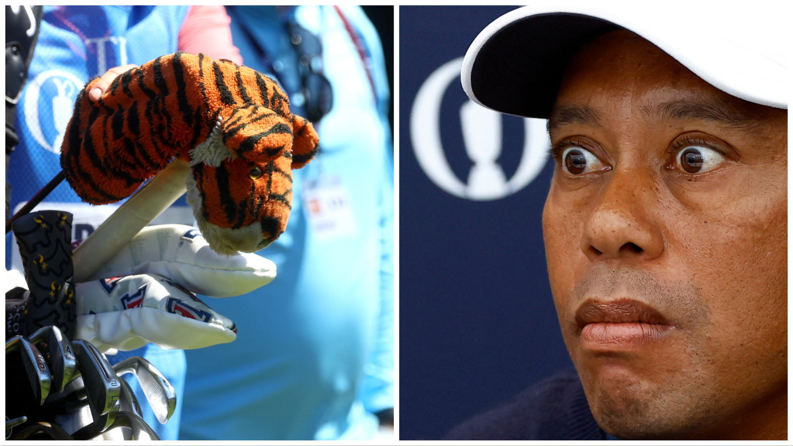 Tiger arrives at The Open Championship: 
